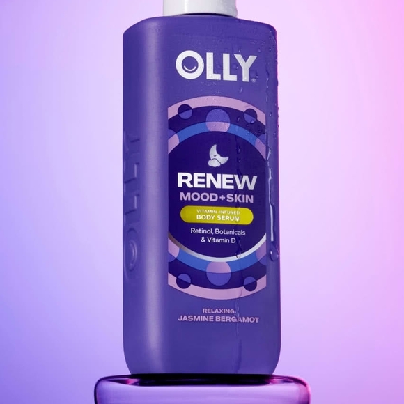 olly Other - Renew Mood + Skin Body Serum - Purple (Jasmine Bergamot)